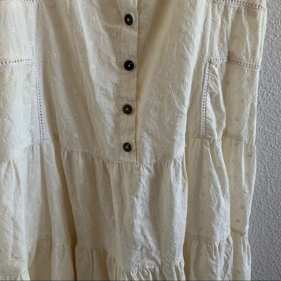 Current/Elliott Florence Dress Ivory Small - Picture 6 of 14